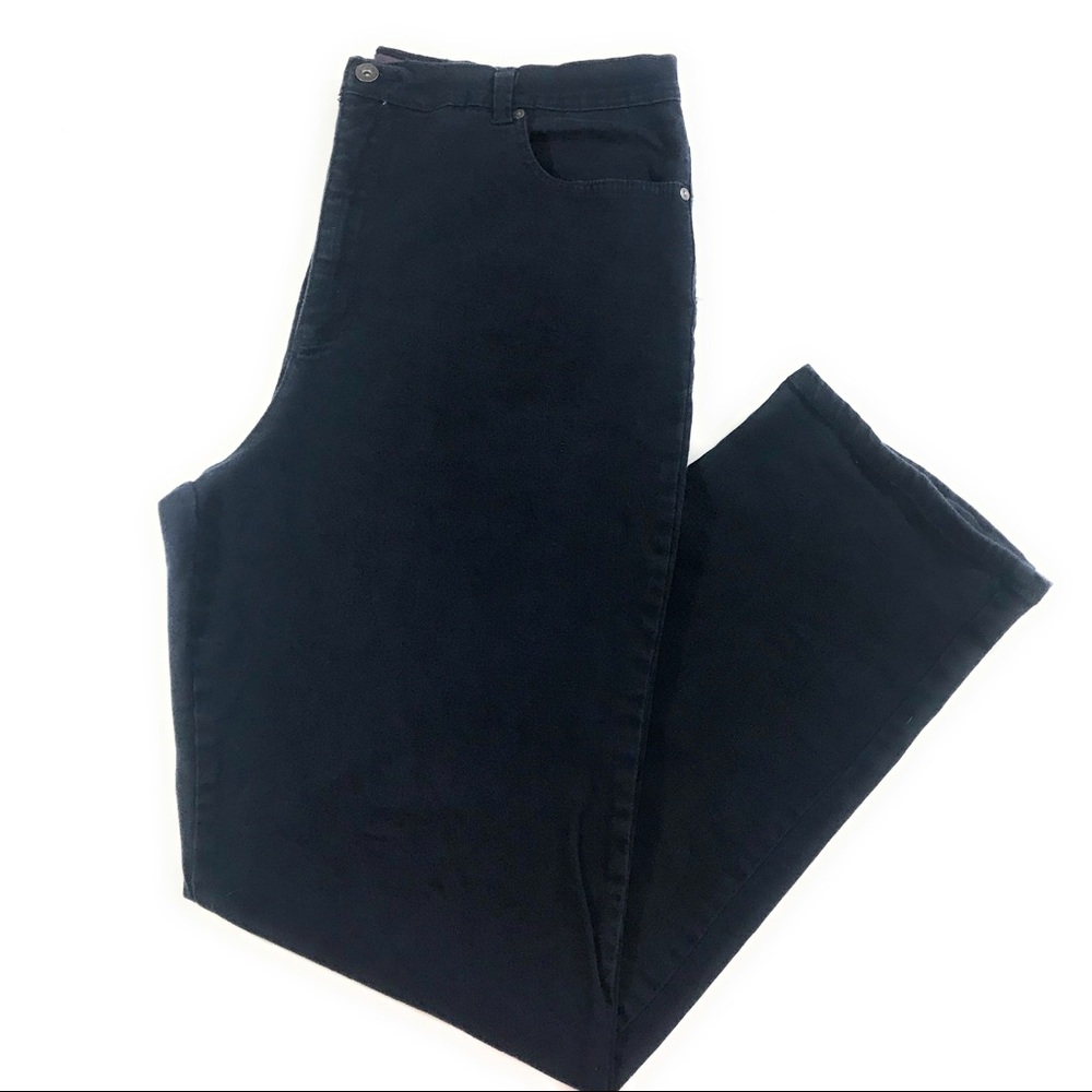 Gloria Vanderbilt Amanda Straight Dark Jeans, 18